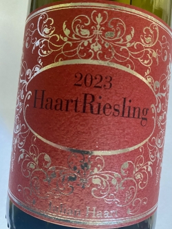 Julian Haart, Haart Riesling 2023